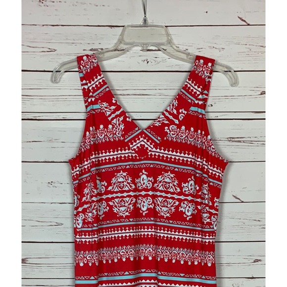 J. McLaughlin Women's M Medium Pink Sleeveless Stretch Catalina Cloth Dress - Picture 4 of 11